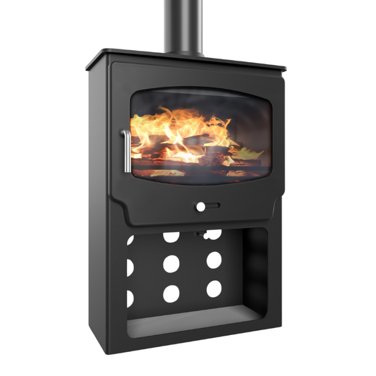 Saltfire ST-X Wide Tall ( Multifuel ) DEFRA ECO Stove