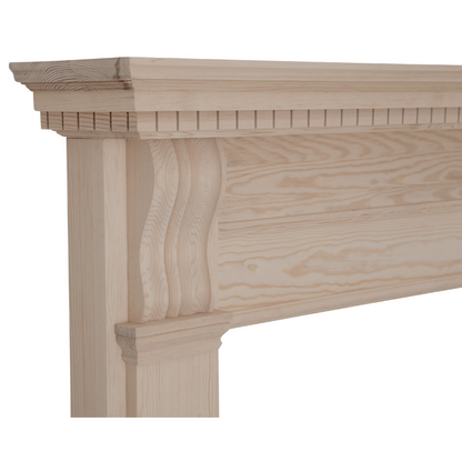 Carron Corbel Wooden Fireplace Surround