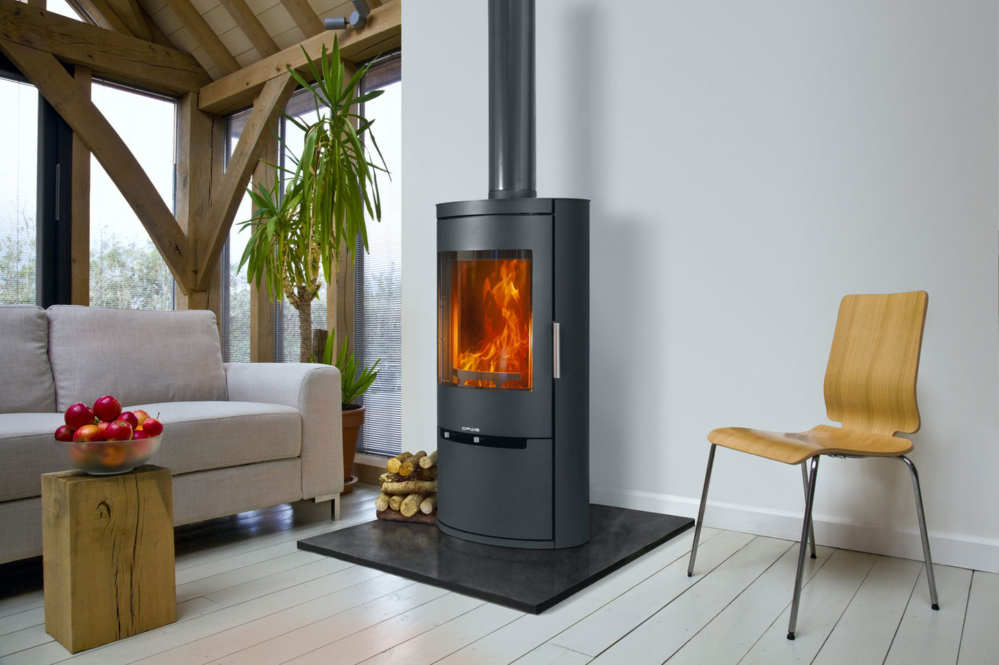 Opus Melody 5kW DEFRA Wood Burning Ecodesign Stove