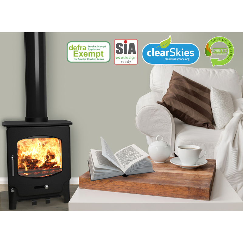 Saltfire ST-X4 DEFRA Multifuel ECO Stove