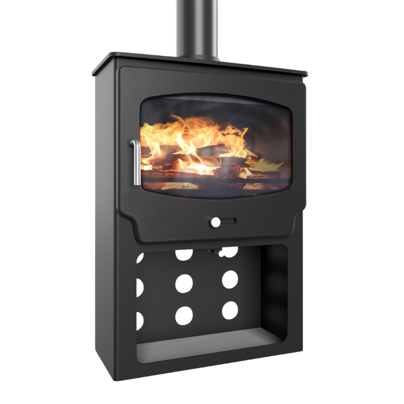 Saltfire ST-X Wide Tall (Wood) DEFRA Multifuel ECO Stove