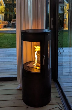 Columbus - Bioethanol Stove with 360-View