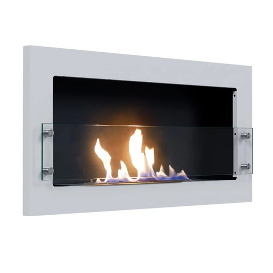 Texas White - Wall Mounted Bioethanol Fireplace