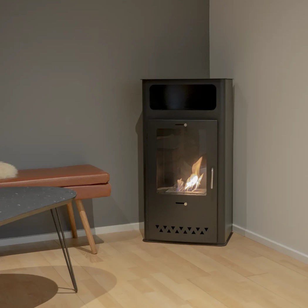 Boston - Black Bioethanol Stove