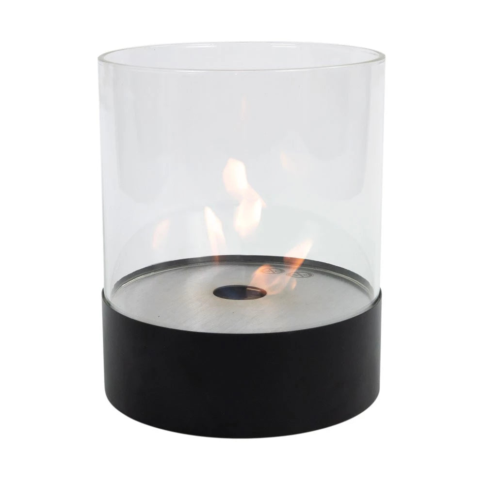 Southwark Black - Round Tabletop Bioethanol Fireplace