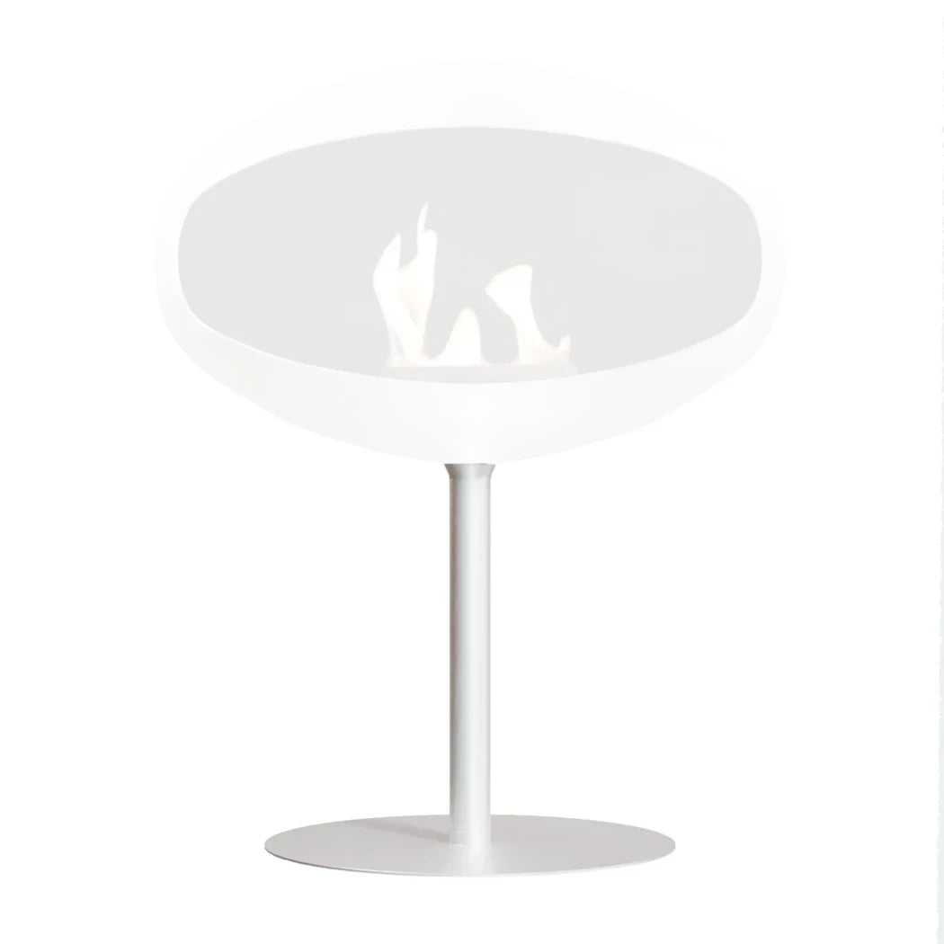 White Cocoon Pedestal Base