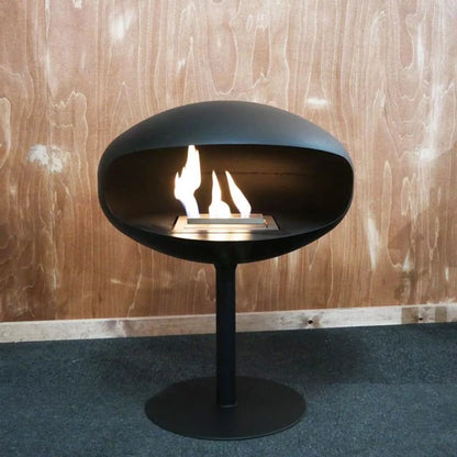 Cocoon Pedestal - Black with a Black Base