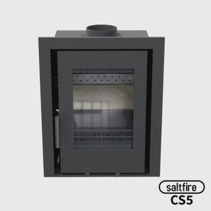 Saltfire CS5 Inset KW DEFRA Multi-fuel Stove